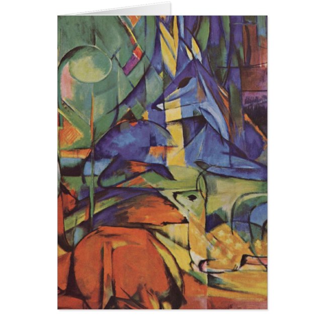 Deer - Franz Marc (Front)