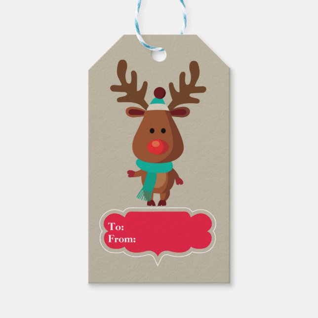 Deer Gift Tags (Front)