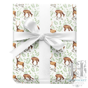 Deer Gift Wrapping Paper