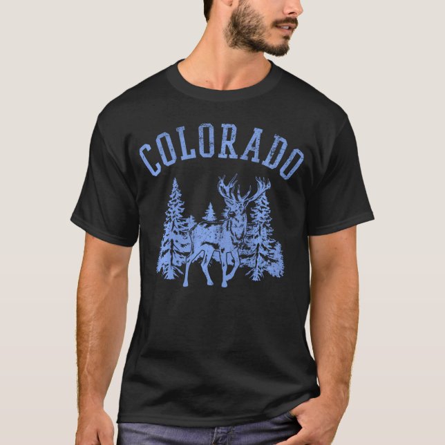 Deer Grey Colorado Swea T-Shirt (Front)