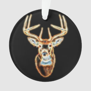 Deer Head digital Energy Spirit Ornament