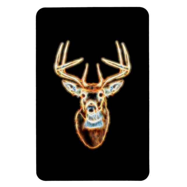 Deer Head Energy Spirit Magnet (Vertical)