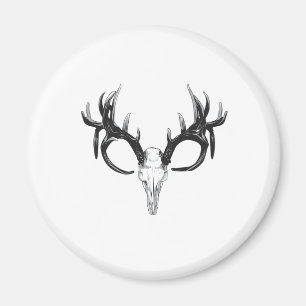 Deer head magnet