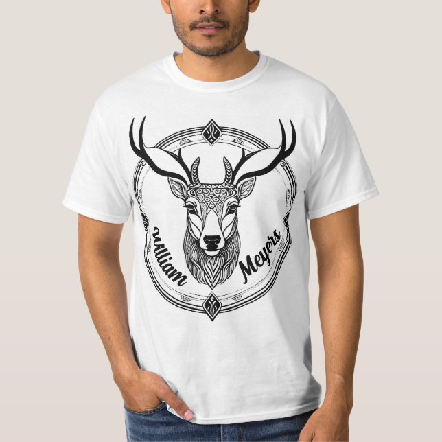 Deer head T-Shirt (Front)