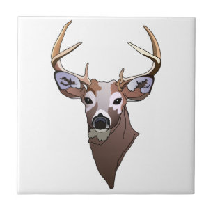 Deer Head Tile