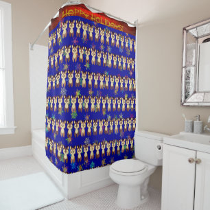 Deer -  Holiday Spirit Shower Curtain