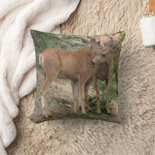 Deer Hugging Cushion