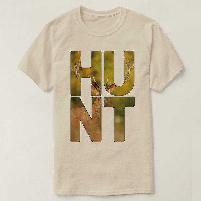 Deer Hunt  T-Shirt (Design Front)