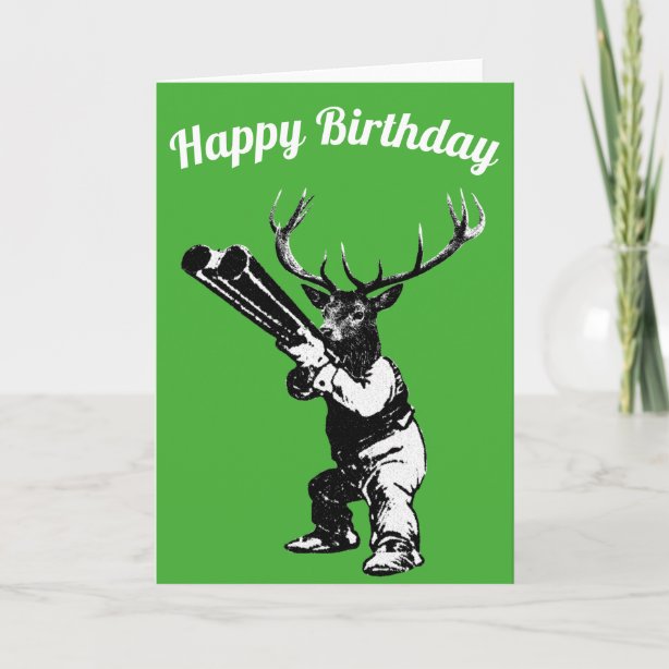 Hunter Birthday Cards | Zazzle UK