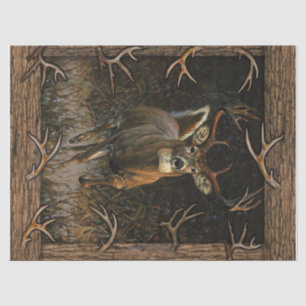 Deer Hunter Blanket, Gift For Dad, Funny Hunter Tissue Paper