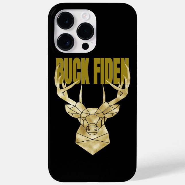 Deer Hunter Buck Fiden Political Anti-BIden Wall H Case-Mate iPhone Case (Back)
