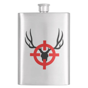 Deer Hunter - Bullseye Hip Flask