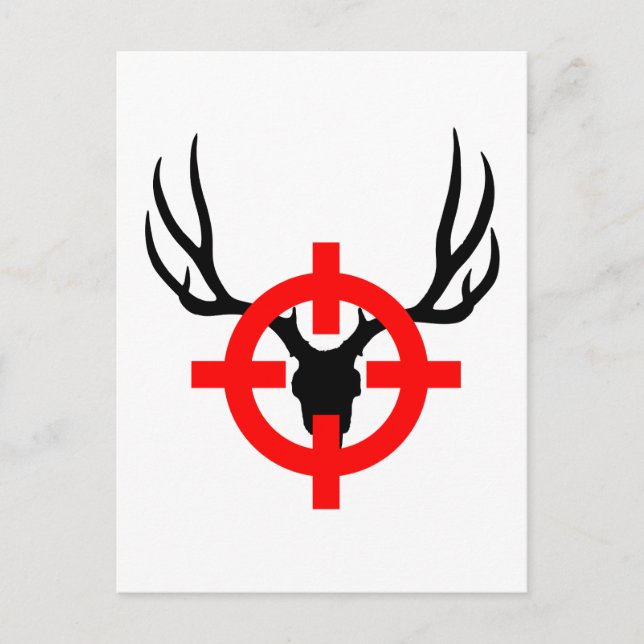 Deer Hunter - Bullseye Postcard (Front)