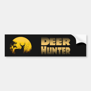 Deer Hunter Bumper Sticker