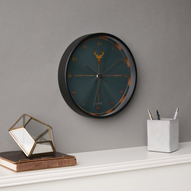 Deer Hunter Clock (Office)