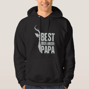 Deer Hunter Hunting Season Father Huntsman Dad 3 Hoodie