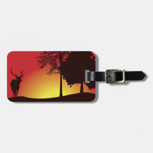 Deer Hunter Luggage Tag