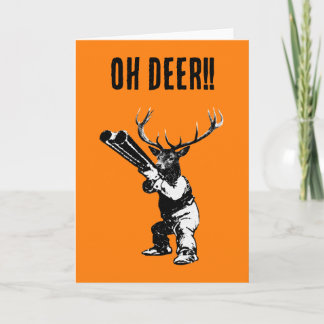 Deer Hunter Oh Deer Card