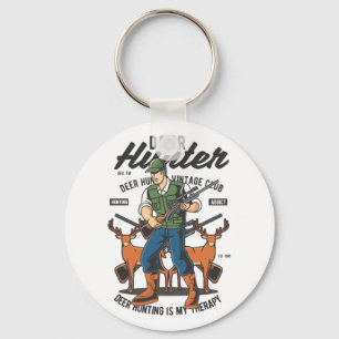 Deer hunter Quote Key Ring