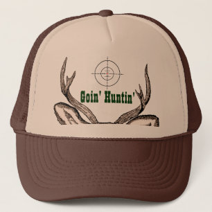 Deer Hunter With Scope Trucker Hat