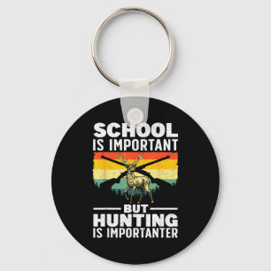 Deer Hunting Art For Kids Boys Wildlife Hunter Dee Key Ring