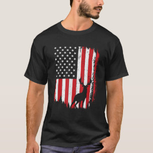 Deer Hunting Art for Men Women Buck Elk Hunter Dee T-Shirt