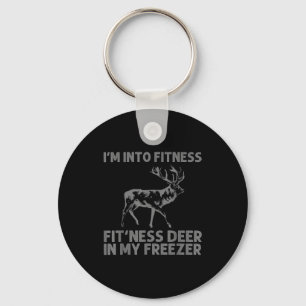 Deer Hunting Art For Men Women Wildlife Hunter Dee Key Ring
