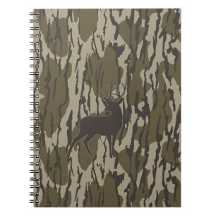 Deer Hunting Bottomland Camo Deer Bottomland Camo Notebook