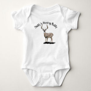 Deer Hunting Buddy Baby Bodysuit