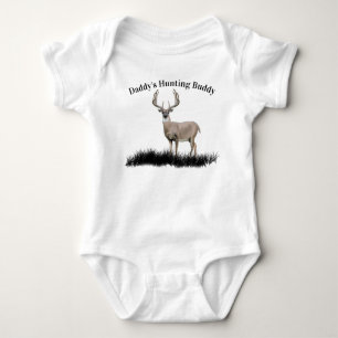 Deer Hunting Buddy Baby Bodysuit