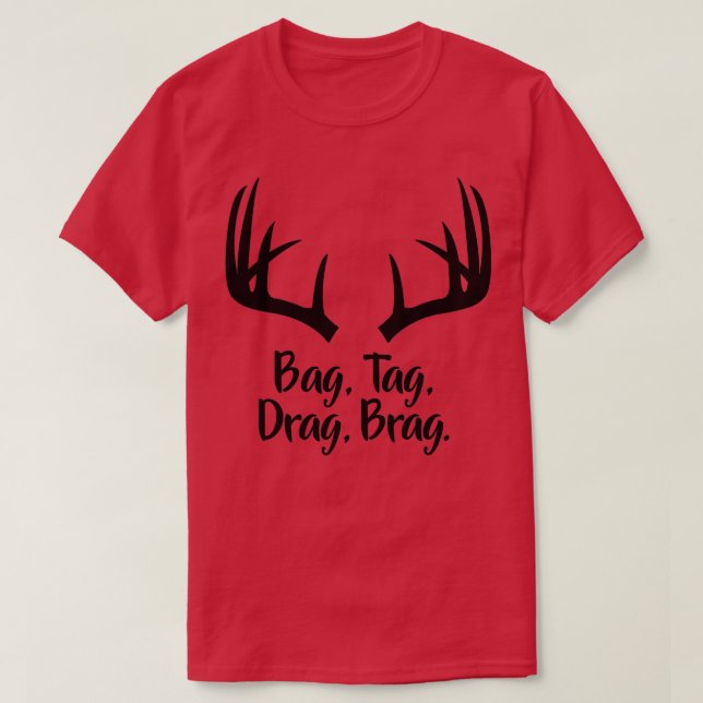 Deer Hunting Gun Bow Whitetail Mule Stand  T-Shirt (Design Front)