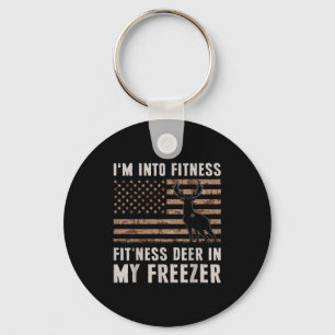 Deer Hunting I'm Into Fitness Fit'ness Deer In My Key Ring