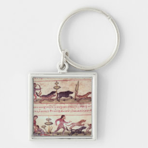 Deer Hunting Key Ring