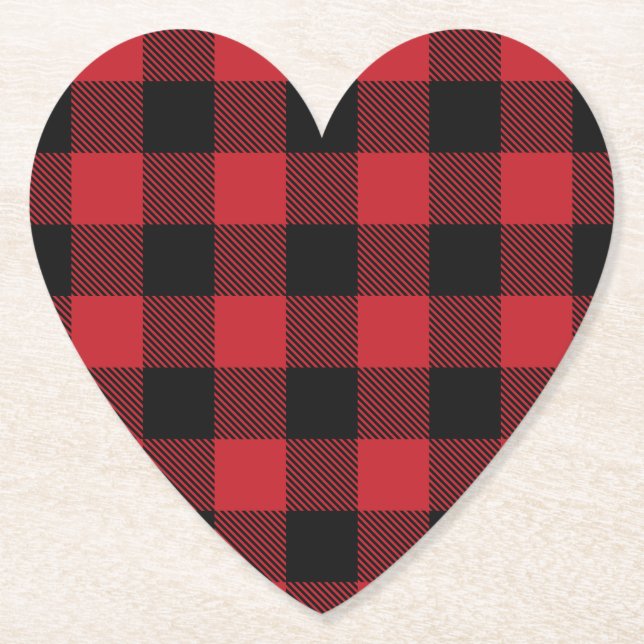 Deer Hunting Lodge Baby Shower Antlers Paper Coaster (Front)