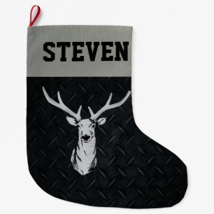 Deer Hunting Men's Christmas Stocking