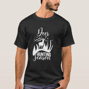 Deer Hunting Outdoor Enthusiast Hunting Season T-Shirt