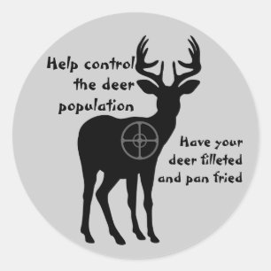 Deer Hunting Sticker