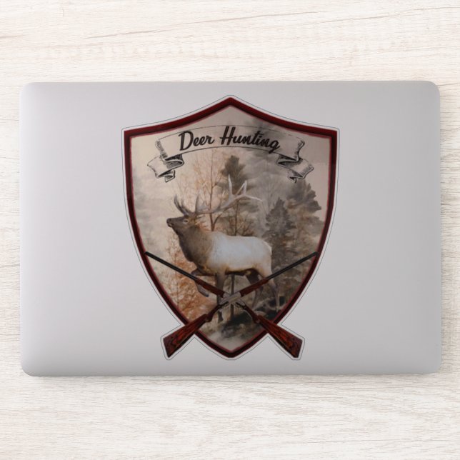 Deer hunting Sticker (Computer)