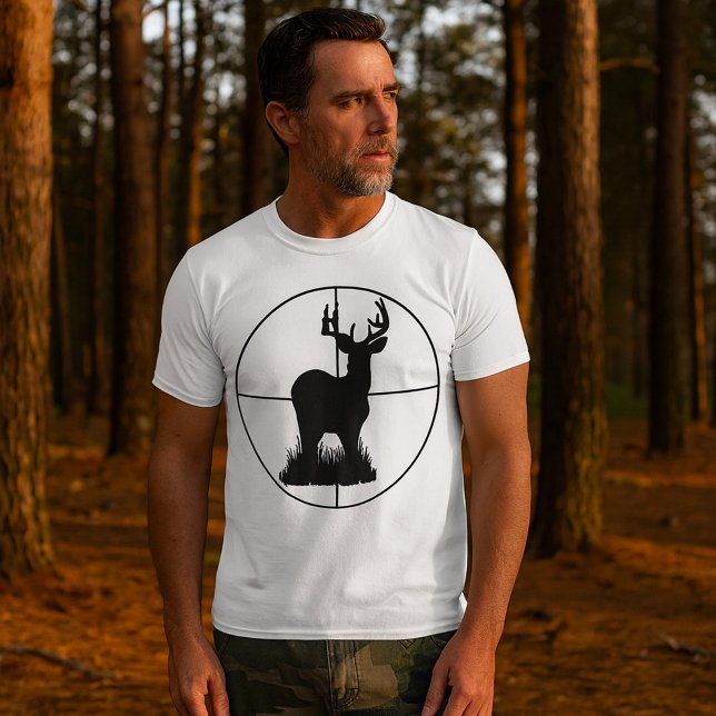 Deer Hunting Target Silhouette T-Shirt (Creator Uploaded)