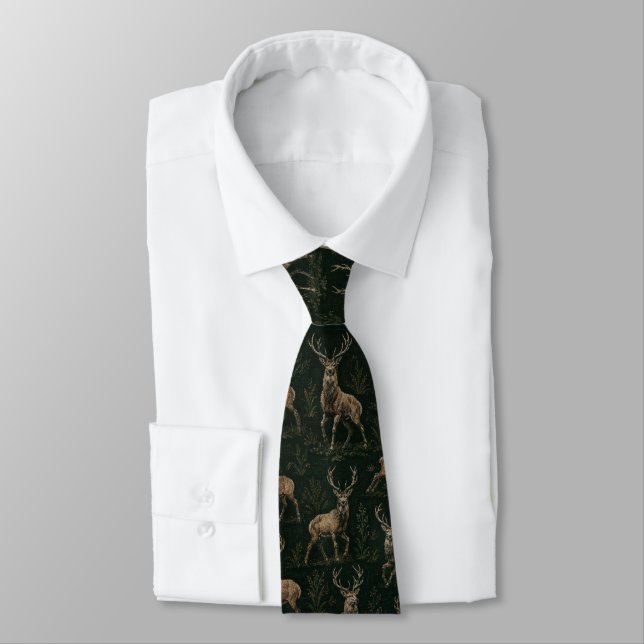 Deer Hunting Tie (Tied)