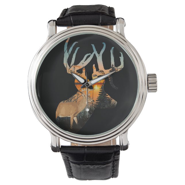 Deer Hunting Watch, Whitetail Buck Watch (Front)