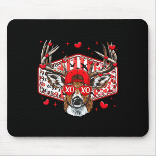 Deer Hunting Xoxo Valentine Buck Boys Cap Men Wome Mouse Mat