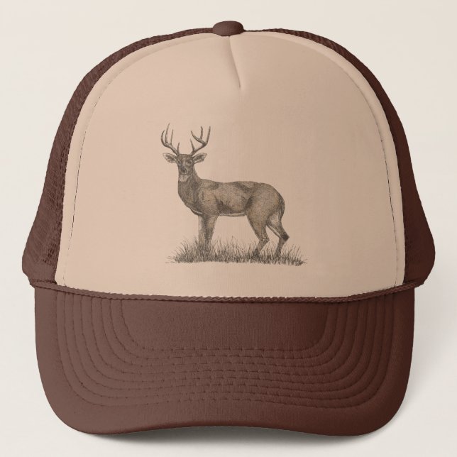 Deer II Trucker Hat (Front)