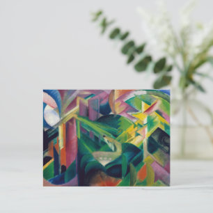 Deer in a Monastery Garden by Franz Marc Postcard