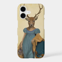 Deer In Blue Dress 2