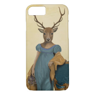 Deer In Blue Dress 2 iPhone 8/7 Case