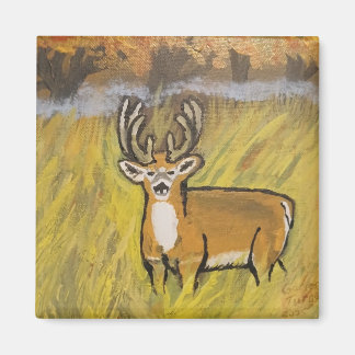 Deer in Fall Magnet