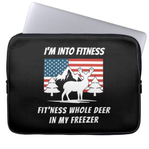 Deer In My Freezer - Deer Hunter Deer Hunting Laptop Sleeve