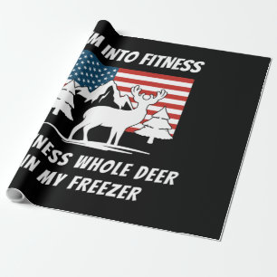 Deer In My Freezer - Deer Hunter Deer Hunting Wrapping Paper