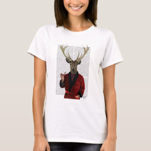 Deer in Smoking Jacket T-Shirt
